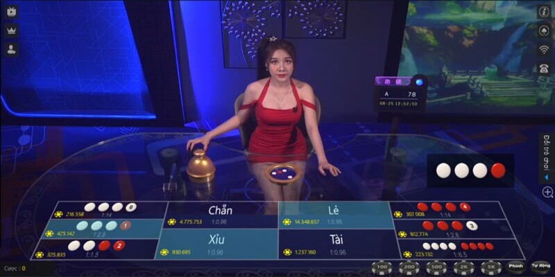 Chơi cùng Dealer xinh đẹp của Live Game Hipclub